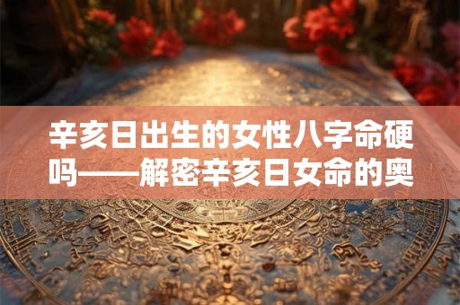 辛亥日出生的女性八字命硬吗——解密辛亥日女命的奥秘 辛亥日出生的女性八字命硬吗——解密辛亥日女命的奥秘