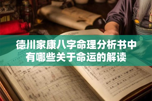 德川家康八字命理分析书中有哪些关于命运的解读