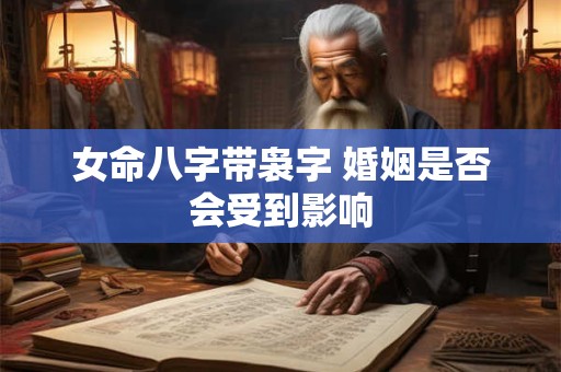 女命八字带袅字 婚姻是否会受到影响