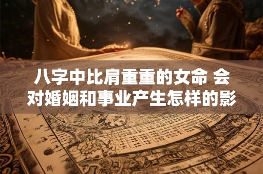 八字中比肩重重的女命 会对婚姻和事业产生怎样的影响呢