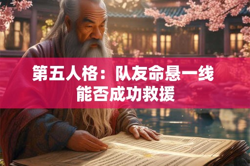 第五人格：队友命悬一线 能否成功救援