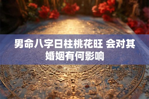 男命八字日柱桃花旺 会对其婚姻有何影响
