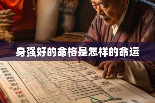 身强好的命格是怎样的命运