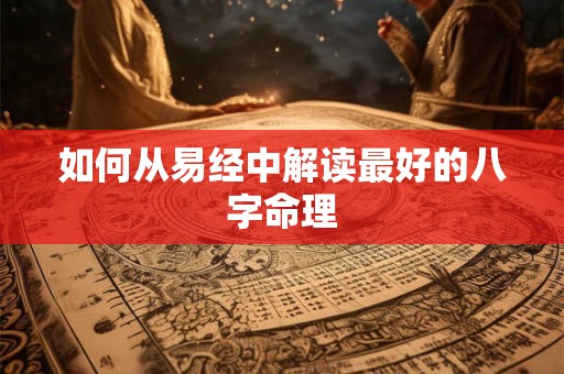 如何从易经中解读最好的八字命理