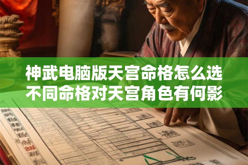 神武电脑版天宫命格怎么选不同命格对天宫角色有何影响
