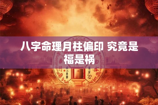八字命理月柱偏印 究竟是福是祸 八字命理月柱偏印 究竟是福是祸