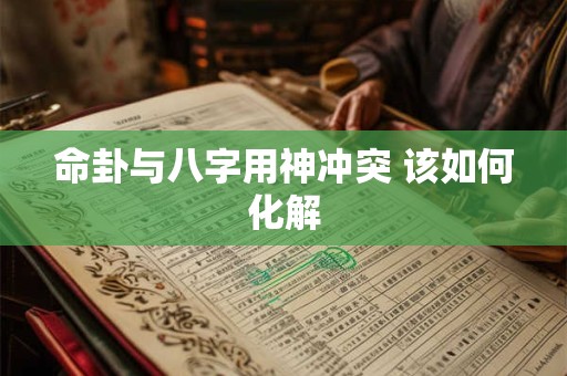 命卦与八字用神冲突 该如何化解