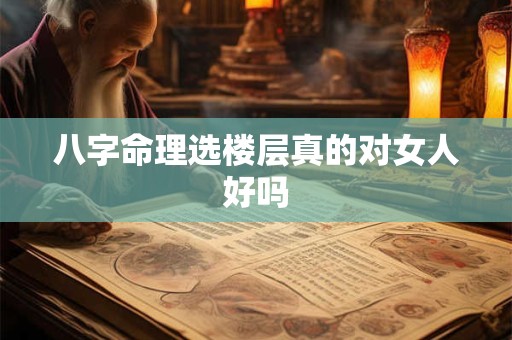 八字命理选楼层真的对女人好吗