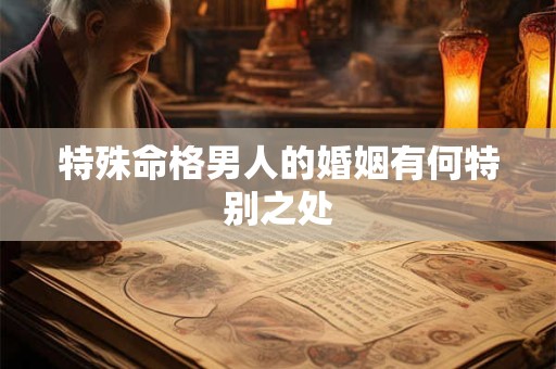 特殊命格男人的婚姻有何特别之处