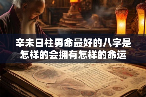 辛未日柱男命最好的八字是怎样的会拥有怎样的命运