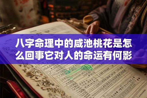 八字命理中的咸池桃花是怎么回事它对人的命运有何影响