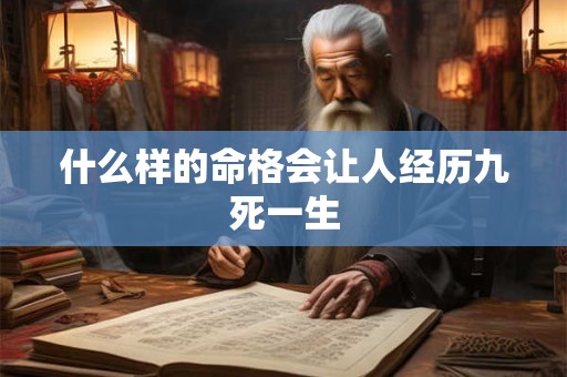 什么样的命格会让人经历九死一生