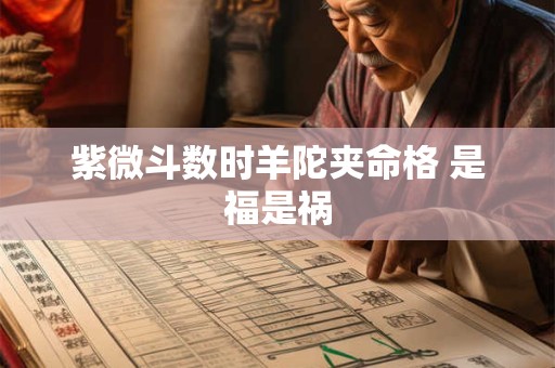 紫微斗数时羊陀夹命格 是福是祸