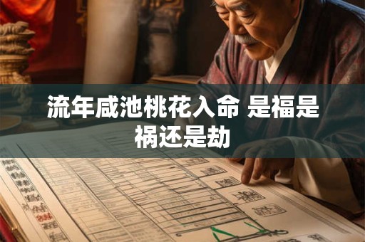 流年咸池桃花入命 是福是祸还是劫