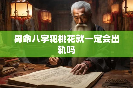 男命八字犯桃花就一定会出轨吗