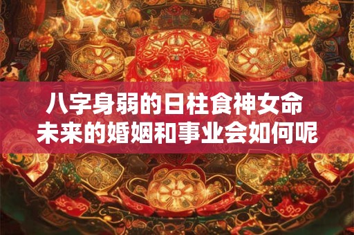 八字身弱的日柱食神女命 未来的婚姻和事业会如何呢