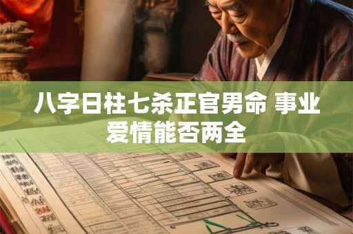 八字日柱七杀正官男命 事业爱情能否两全