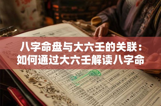 八字命盘与大六壬的关联：如何通过大六壬解读八字命盘
