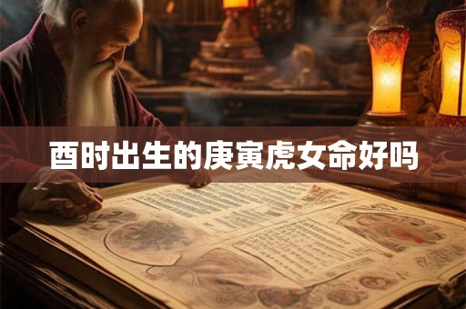 酉时出生的庚寅虎女命好吗