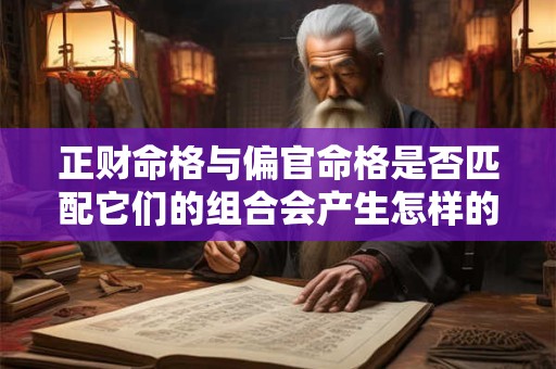 正财命格与偏官命格是否匹配它们的组合会产生怎样的影响