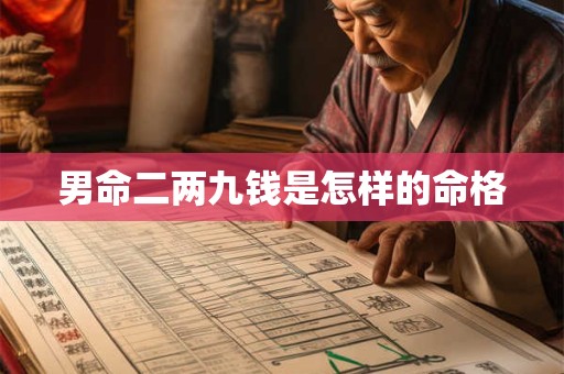 男命二两九钱是怎样的命格