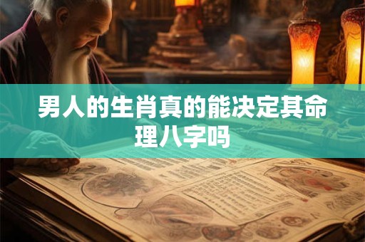 男人的生肖真的能决定其命理八字吗
