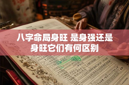 八字命局身旺 是身强还是身旺它们有何区别