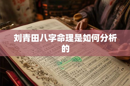 刘青田八字命理是如何分析的
