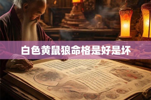 白色黄鼠狼命格是好是坏