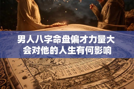男人八字命盘偏才力量大 会对他的人生有何影响 男人八字命盘偏才力量大 会对他的人生有何影响