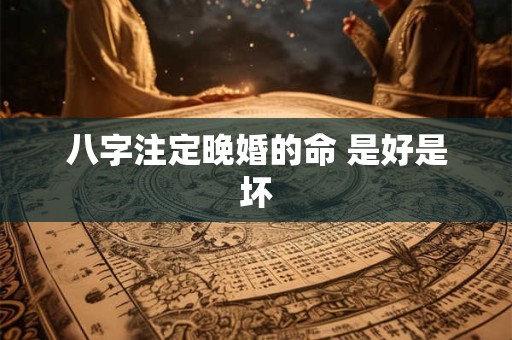 八字注定晚婚的命 是好是坏