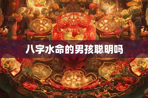 八字水命的男孩聪明吗