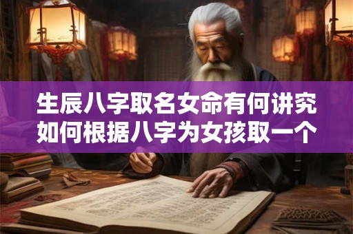 生辰八字取名女命有何讲究如何根据八字为女孩取一个好名字