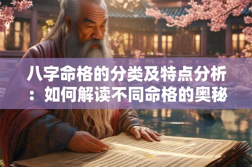 八字命格的分类及特点分析：如何解读不同命格的奥秘