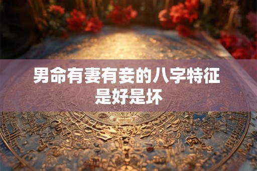 男命有妻有妾的八字特征 是好是坏