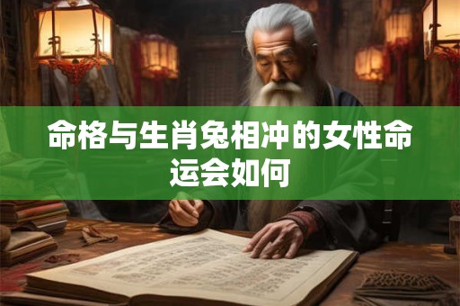 命格与生肖兔相冲的女性命运会如何