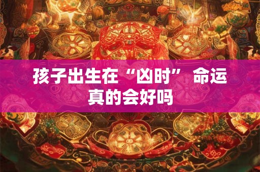 孩子出生在“凶时” 命运真的会好吗 孩子出生在“凶时” 命运真的会好吗