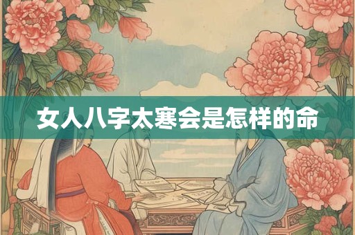 女人八字太寒会是怎样的命