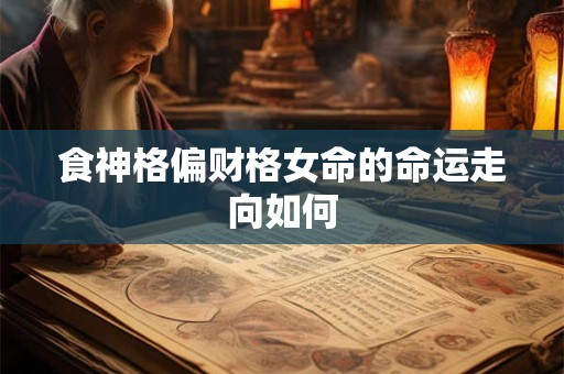 食神格偏财格女命的命运走向如何