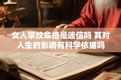 女人掌纹命格是迷信吗 其对人生的影响有科学依据吗