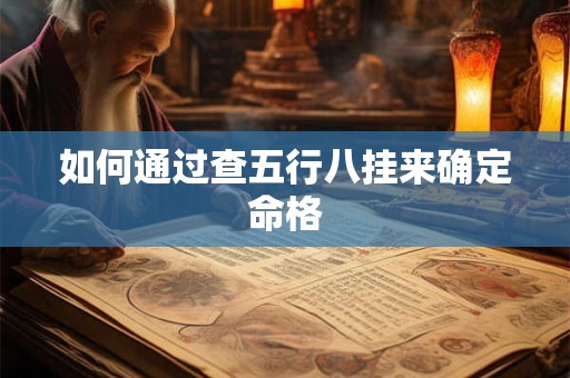 如何通过查五行八挂来确定命格