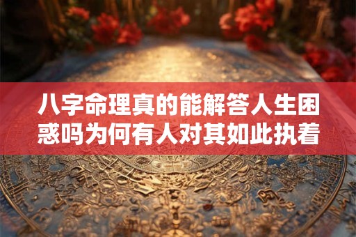 八字命理真的能解答人生困惑吗为何有人对其如此执着