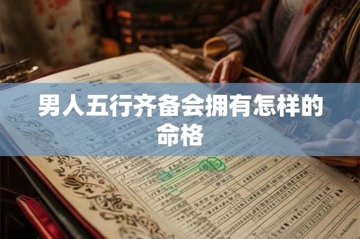 男人五行齐备会拥有怎样的命格