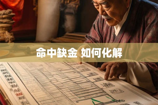 命中缺金 如何化解