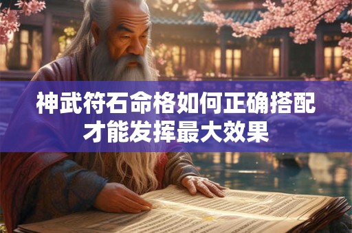 神武符石命格如何正确搭配才能发挥最大效果