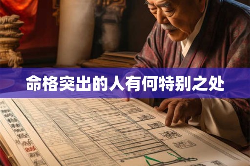 详细阅读:命格突出的人有何特别之处 命格突出的人有何特别之处