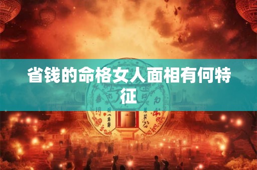 省钱的命格女人面相有何特征 省钱的命格女人面相有何特征