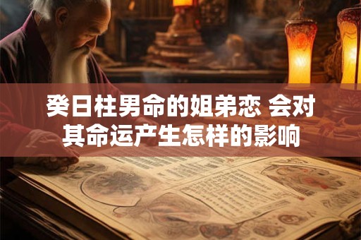 癸日柱男命的姐弟恋 会对其命运产生怎样的影响
