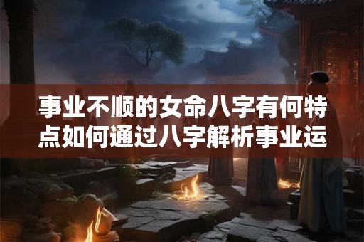 事业不顺的女命八字有何特点如何通过八字解析事业运