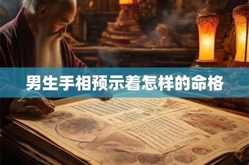 男生手相预示着怎样的命格